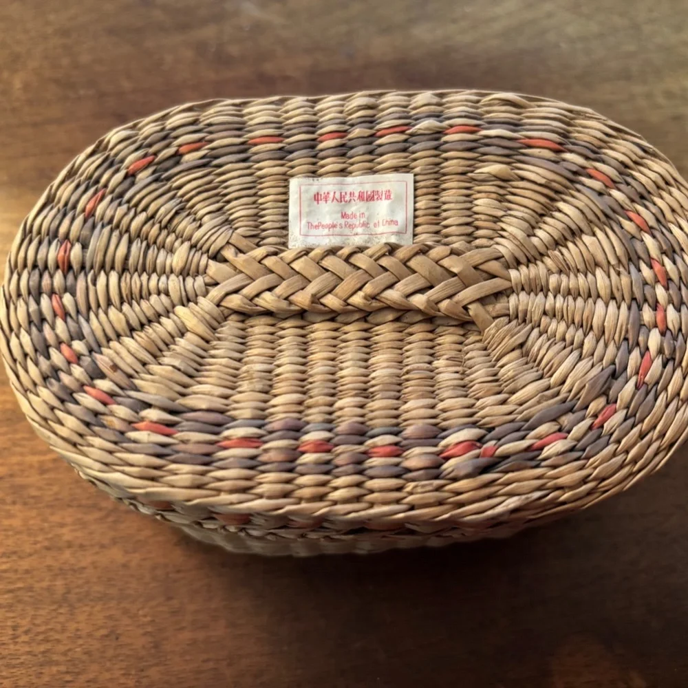 Small Basket with Lid